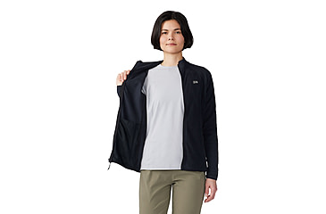 Image of Mountain Hardwear Microchill Full Zip Jacket - Womens, 010, M, 2104881-010-M