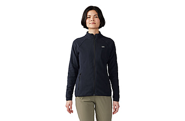 Image of Mountain Hardwear Microchill Full Zip Jacket - Womens, 010, M, 2104881-010-M