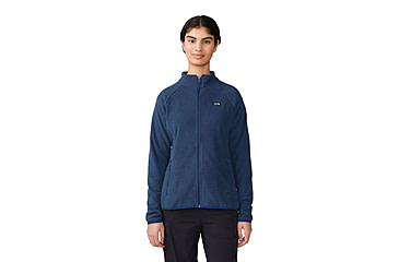 Image of Mountain Hardwear Microchill Full Zip Jacket - Womens, 401, L, 2104881-401-L