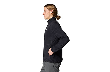 Image of Mountain Hardwear Microchill Snap Pullover - Mens, 010, L, 2083681-010-L