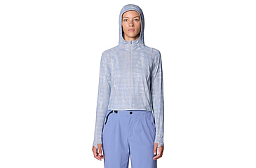 Image of Mountain Hardwear Crater Lake Half Zip Crop Hoody - Womens