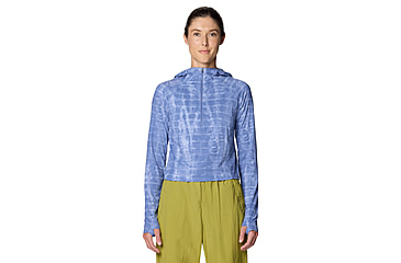 Image of Mountain Hardwear Crater Lake Half Zip Crop Hoody - Womens