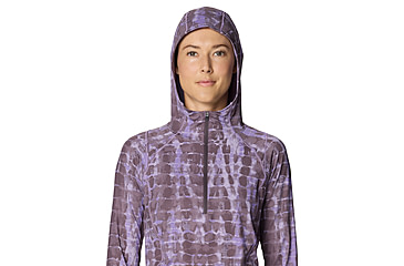 Image of Mountain Hardwear Crater Lake Half Zip Crop Hoody - Womens