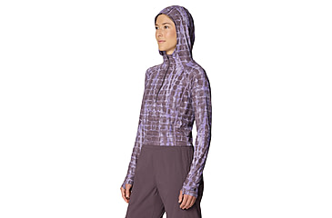 Image of Mountain Hardwear Crater Lake Half Zip Crop Hoody - Womens