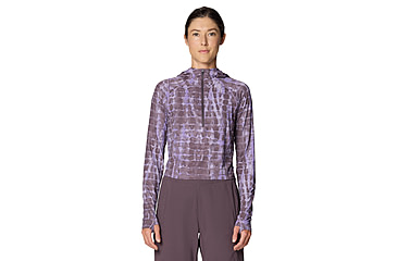 Image of Mountain Hardwear Crater Lake Half Zip Crop Hoody - Womens