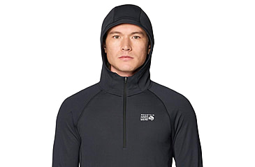 Image of Mountain Hardwear Crater Lake Heavyweight Half Zip Hoody - Mens