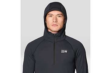 Image of Mountain Hardwear Crater Lake Heavyweight Half Zip Hoody - Mens