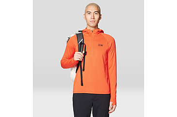 Image of Mountain Hardwear Crater Lake Heavyweight Half Zip Hoody - Mens