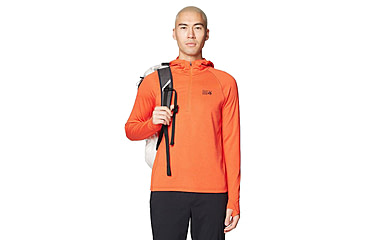 Image of Mountain Hardwear Crater Lake Heavyweight Half Zip Hoody - Mens