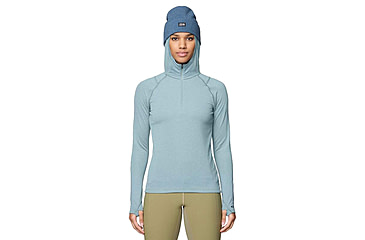 Image of Mountain Hardwear Crater Lake Heavyweight Half Zip Hoody - Womens