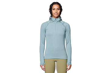 Image of Mountain Hardwear Crater Lake Heavyweight Half Zip Hoody - Womens