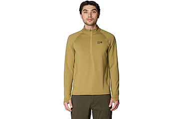 Image of Mountain Hardwear Crater Lake Heavyweight Half Zip Top - Mens