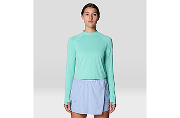 Image of Mountain Hardwear Crater Lake Long Sleeve Crop - Womens