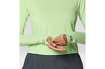 Image of Mountain Hardwear Crater Lake Long Sleeve Crop - Womens