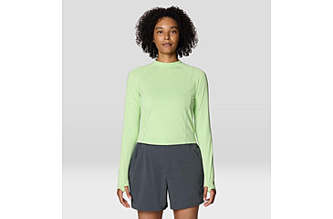 Image of Mountain Hardwear Crater Lake Long Sleeve Crop - Womens