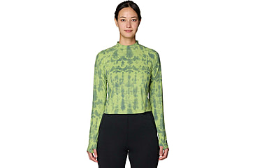 Image of Mountain Hardwear Crater Lake Long Sleeve Crop - Womens