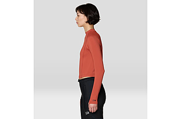 Image of Mountain Hardwear Crater Lake Long Sleeve Crop - Womens
