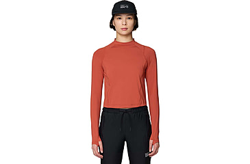Image of Mountain Hardwear Crater Lake Long Sleeve Crop - Womens