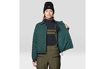 Image of Mountain Hardwear Stretchdown Light Snap Jacket - Womens