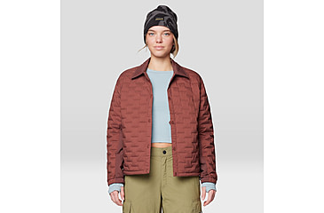 Image of Mountain Hardwear Stretchdown Light Snap Jacket - Womens