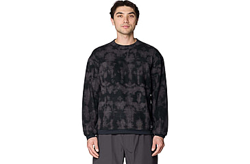 Image of Mountain Hardwear Summit Grid Big Grid Pullover Crew - Mens