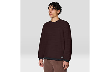 Image of Mountain Hardwear Summit Grid Big Grid Pullover Crew - Mens