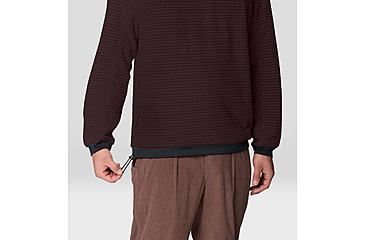 Image of Mountain Hardwear Summit Grid Big Grid Pullover Crew - Mens