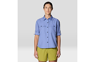 Image of Mountain Hardwear Sun Drift Cooling Long Sleeve Shirt - Womens