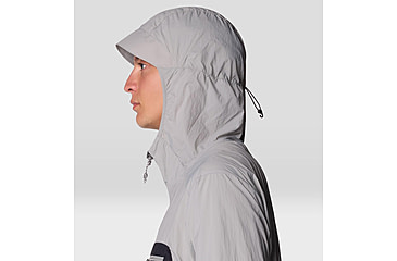 Image of Mountain Hardwear Wind Veil Hooded Jacket - Men's, Approaching Storm, Half Moon Grey, XXL, 2146681-038-XXL