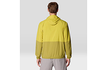 Image of Mountain Hardwear Wind Veil Hooded Jacket - Men's, Bright Fatigue, Lucky Chard, XXL, 2146681-331-XXL
