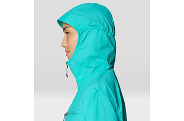 Image of Mountain Hardwear Wind Veil Hooded Jacket - Women's, Aqua Marina, M, 2146771-354-M