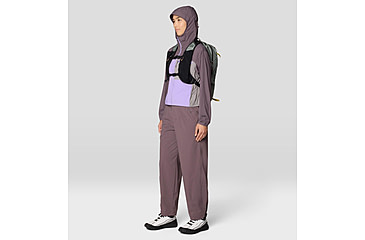 Image of Mountain Hardwear Wind Veil Hooded Jacket - Women's, Purple Sage, Harbor Violet, Approaching, S, 2146771-574-S