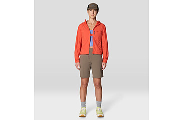 Image of Mountain Hardwear Wind Veil Hooded Jacket - Women's, Aspect, S, 2146771-640-S