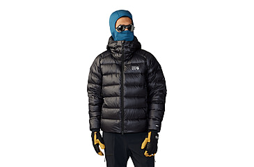Image of Mountain Hardwear Phantom Alpine Down Hooded Jacket - Mens, 010, S, 2092271-010-S