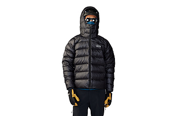 Image of Mountain Hardwear Phantom Alpine Down Hooded Jacket - Mens, 010, S, 2092271-010-S