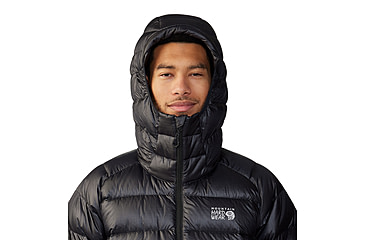 Image of Mountain Hardwear Phantom Alpine Down Hooded Jacket - Mens, 010, S, 2092271-010-S