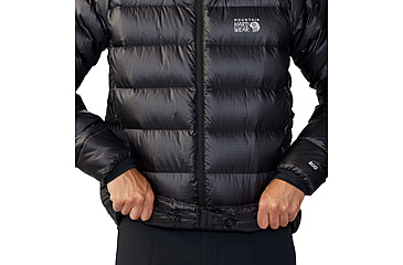 Image of Mountain Hardwear Phantom Alpine Down Hooded Jacket - Mens, 010, S, 2092271-010-S