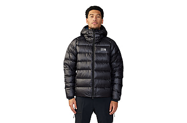 Image of Mountain Hardwear Phantom Alpine Down Hooded Jacket - Mens, 010, S, 2092271-010-S
