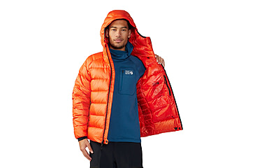 Image of Mountain Hardwear Phantom Alpine Down Hooded Jacket - Mens, 842, L, 2092271-842-L