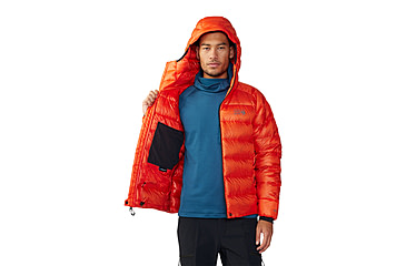 Image of Mountain Hardwear Phantom Alpine Down Hooded Jacket - Mens, 842, L, 2092271-842-L