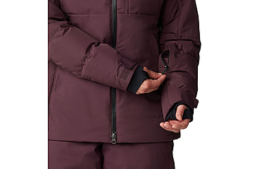 Image of Mountain Hardwear Powder Maven Down Jacket - Womens, Blackberry, Extra Large, 2092931513-XL