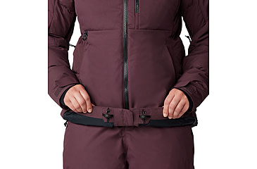 Image of Mountain Hardwear Powder Maven Down Jacket - Womens, Blackberry, Extra Large, 2092931513-XL