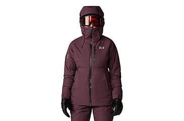 Image of Mountain Hardwear Powder Maven Down Jacket - Womens, Blackberry, Extra Large, 2092931513-XL
