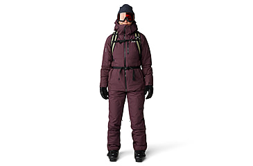 Image of Mountain Hardwear Powder Maven Down Jacket - Womens, Blackberry, Extra Large, 2092931513-XL