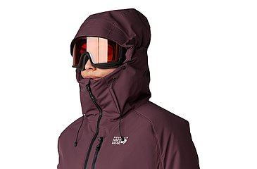 Image of Mountain Hardwear Powder Maven Down Jacket - Womens, Blackberry, Extra Large, 2092931513-XL