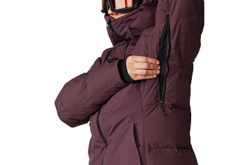 Image of Mountain Hardwear Powder Maven Down Jacket - Womens, Blackberry, Extra Large, 2092931513-XL