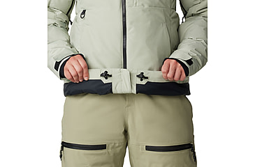 Image of Mountain Hardwear Powder Maven Down Jacket - Womens, White Sage, Medium, 2092931342-M