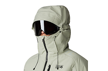 Image of Mountain Hardwear Powder Maven Down Jacket - Womens, White Sage, Medium, 2092931342-M