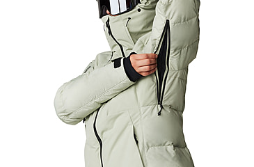 Image of Mountain Hardwear Powder Maven Down Jacket - Womens, White Sage, Medium, 2092931342-M