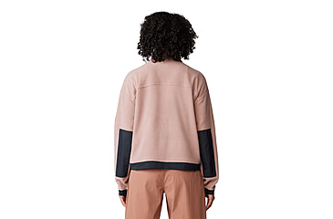 Image of Mountain Hardwear Powder Maven Fleece Full Zip Jacket - Womens, Smokey Quartz, Large, 2077661642-L